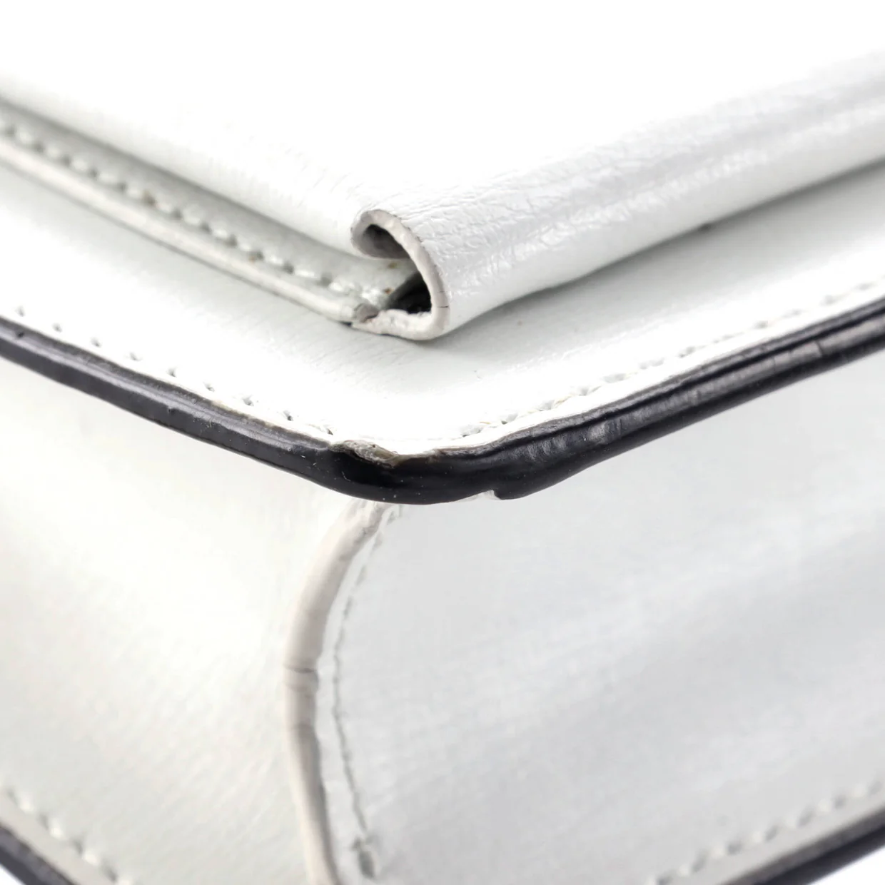 Sunset Chain Wallet Leather - Deep Luxury