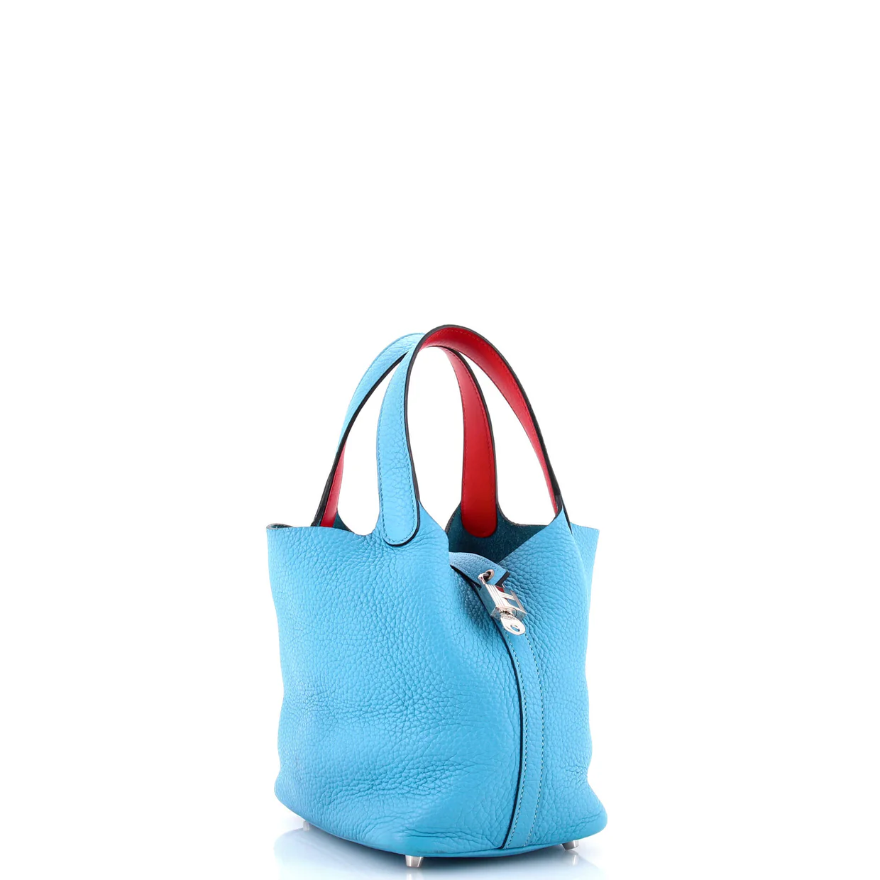 Eclat Picotin Lock Bag Clemence with Swift PM - Deep Luxury