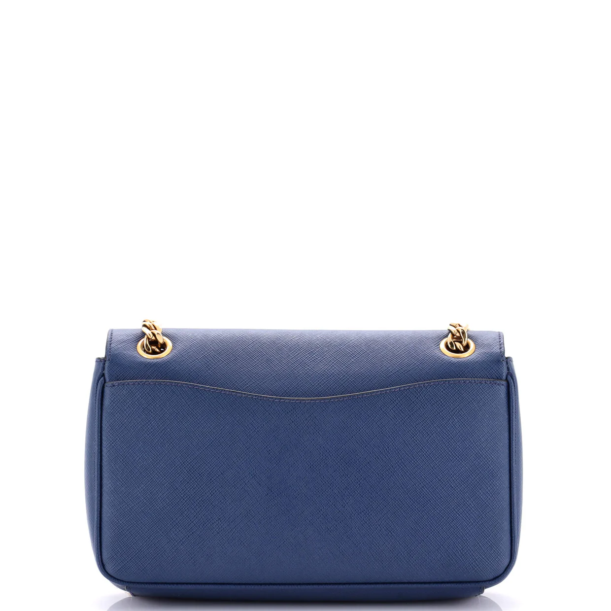 Pattina Flap Shoulder Bag Saffiano Leather Small - Deep Luxury