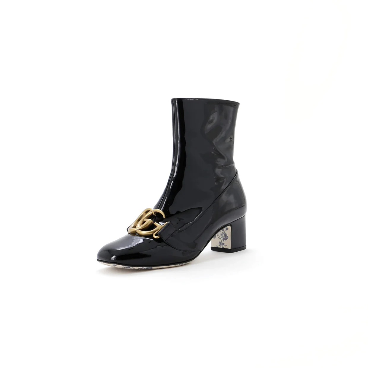 Women's Victoire Ankle Boots Patent - Deep Luxury