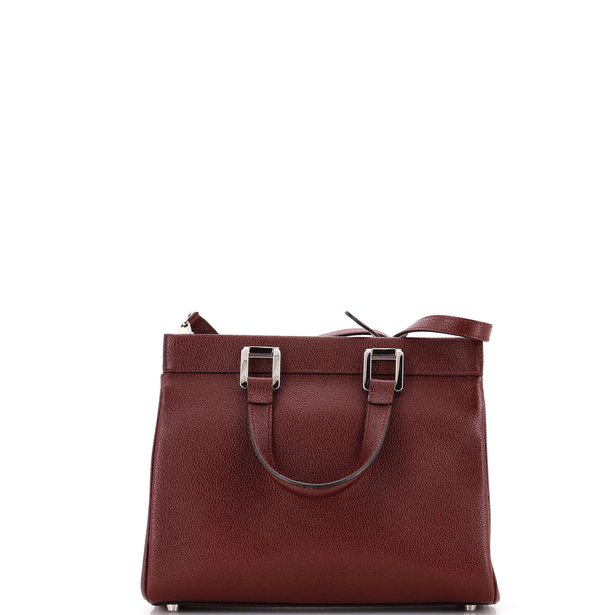 Zumi Top Handle Bag Leather Small - Deep Luxury
