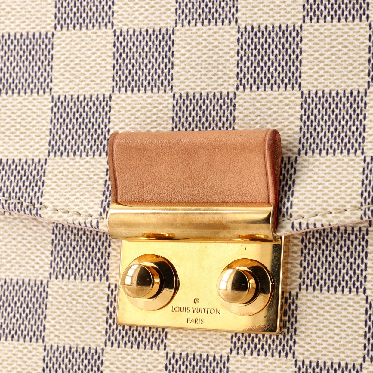 Croisette Handbag Damier - Deep Luxury