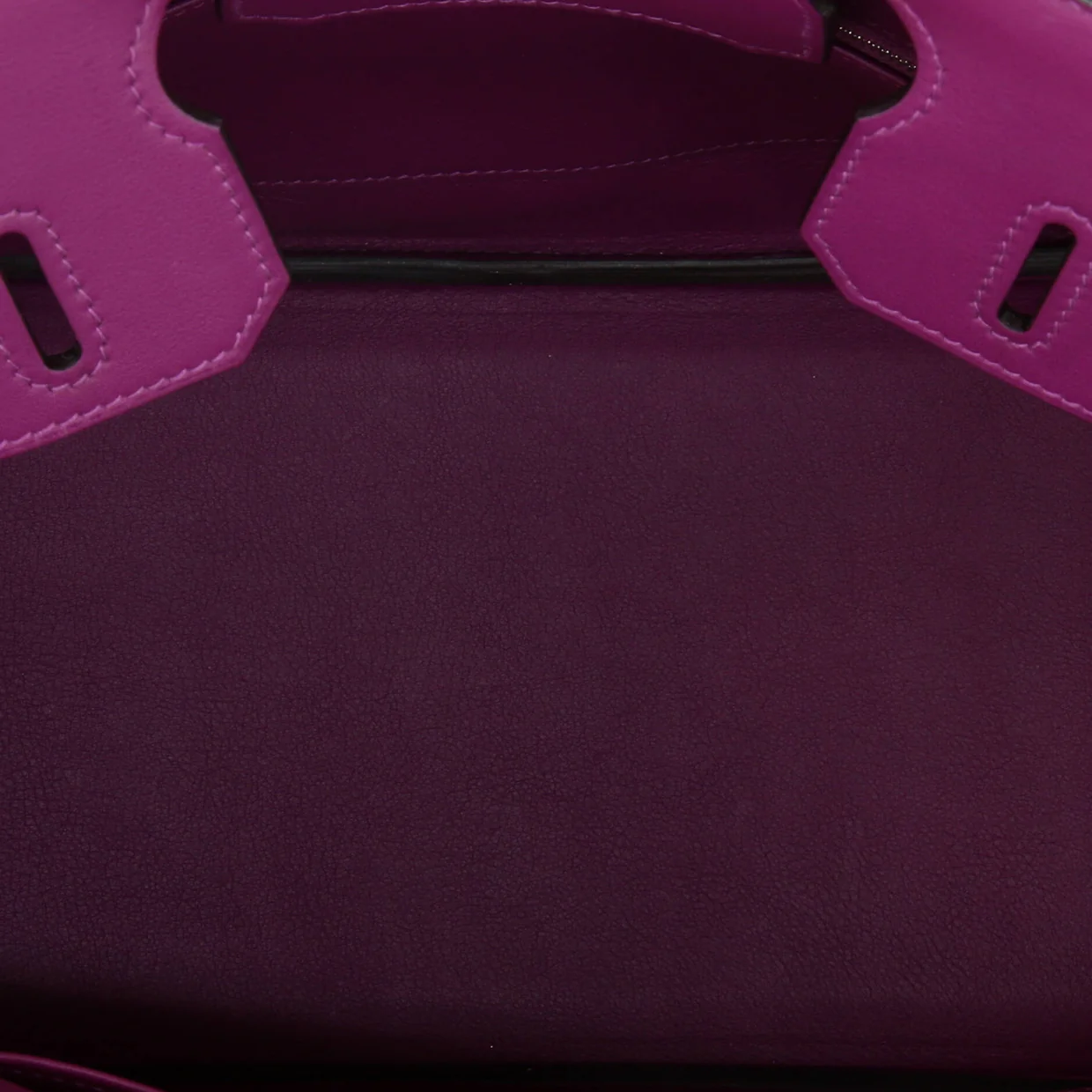 Birkin Handbag Anemone Swift with Palladium Hardware 30 - Deep Luxury