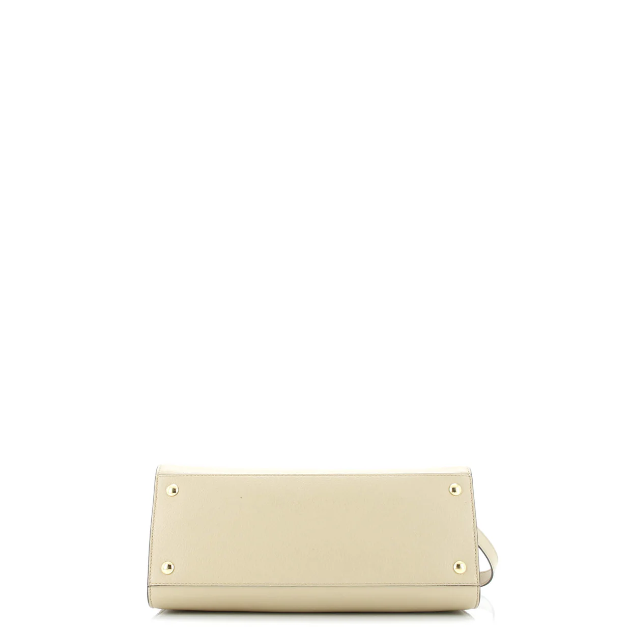 Title Two Handle Tote Leather Small - Deep Luxury