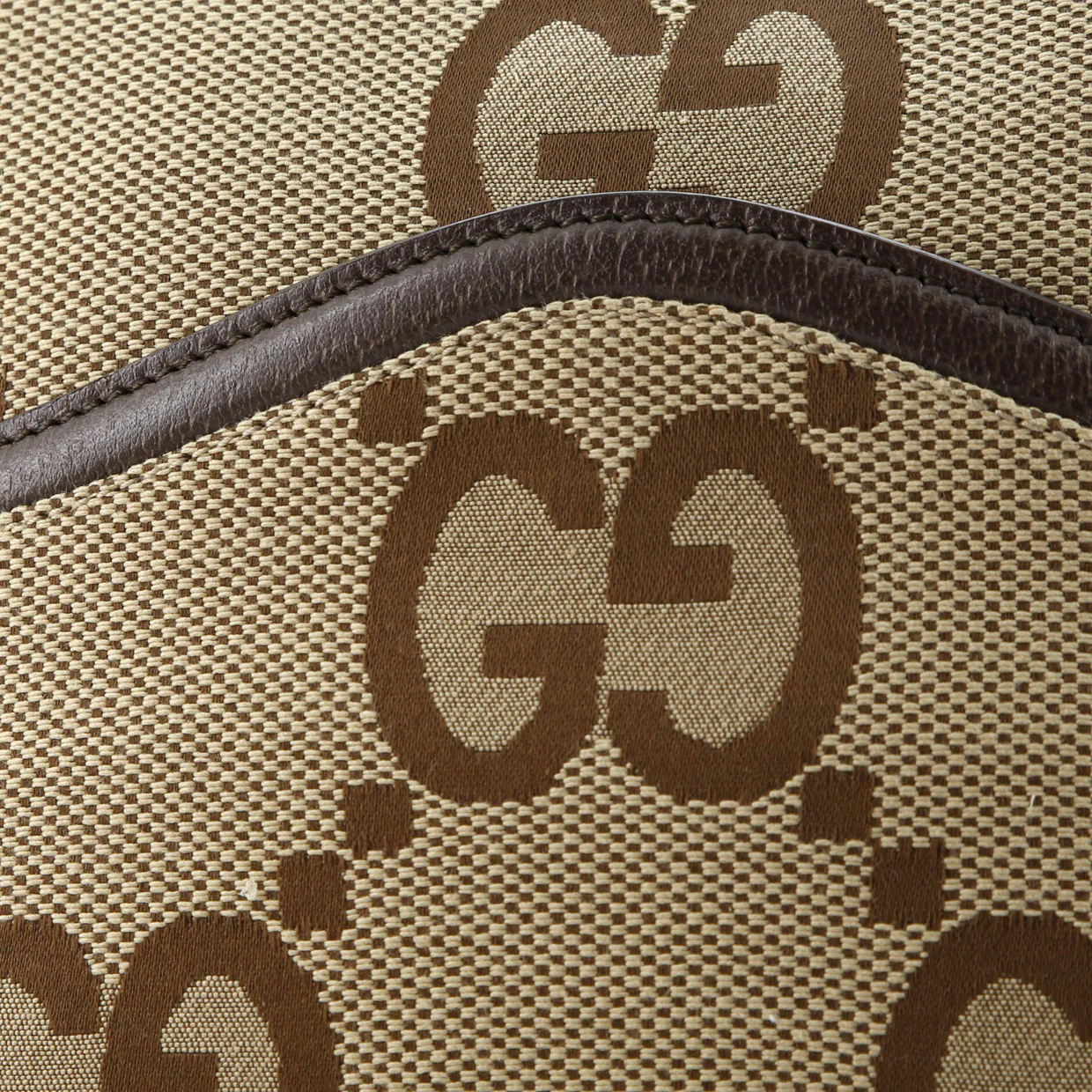 Messenger Bag Jumbo GG Canvas - Deep Luxury