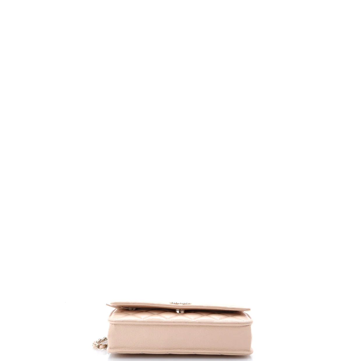 Coco Candy Wallet on Chain Quilted Caviar - Deep Luxury