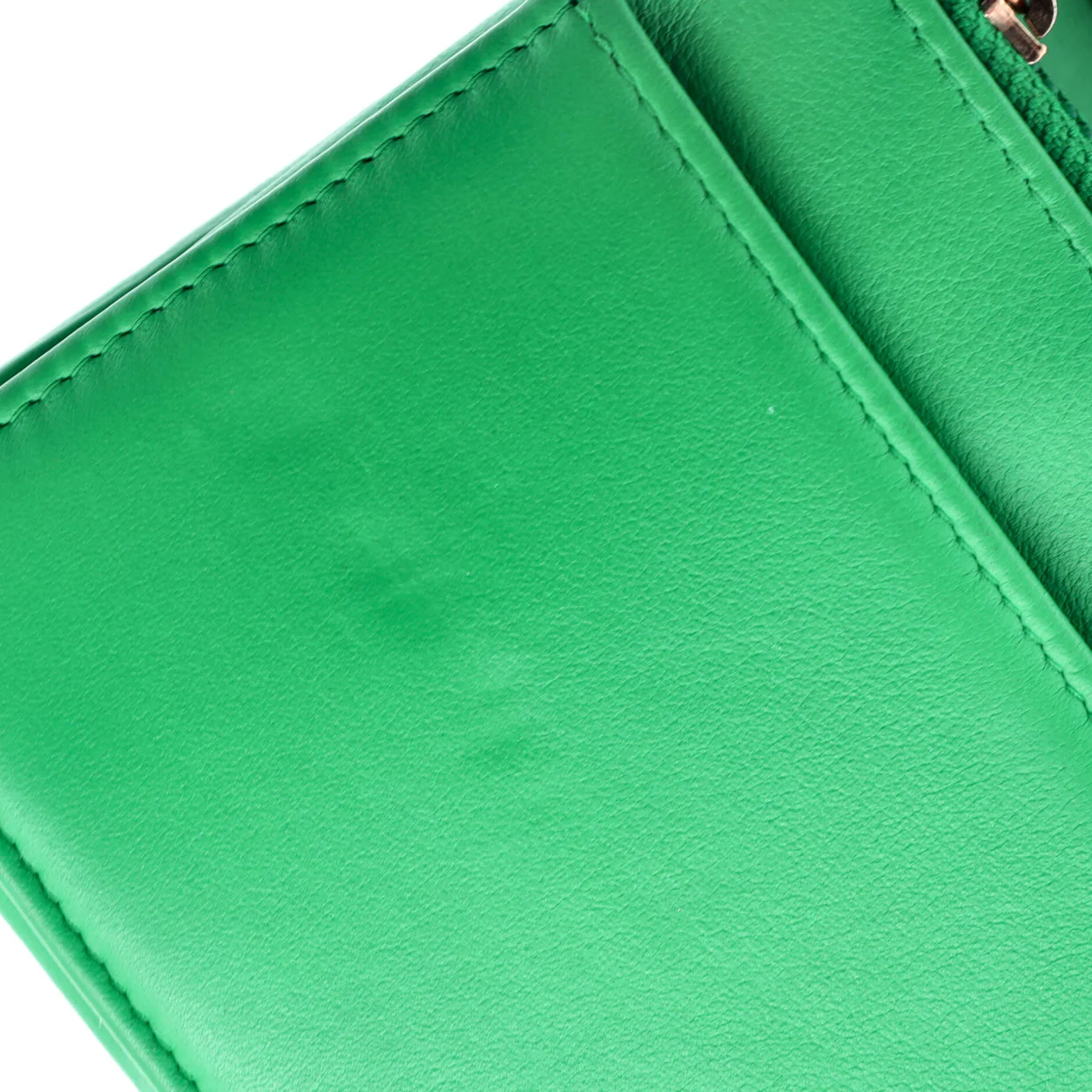 Boy Wallet on Chain Quilted Lambskin - Deep Luxury