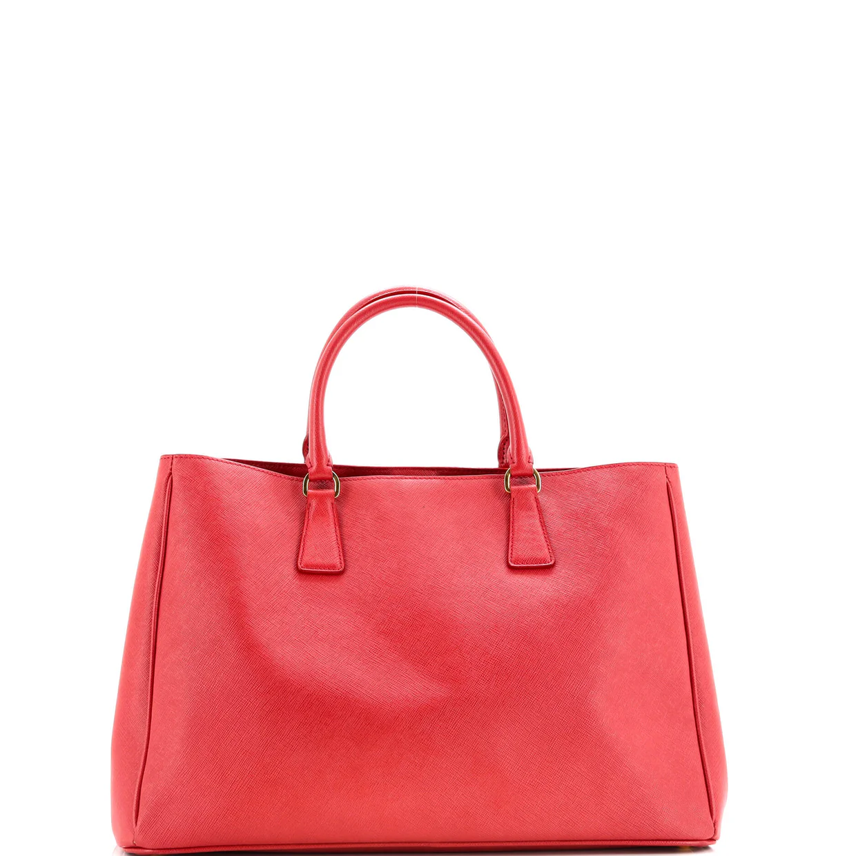 Lux Open Tote Saffiano Leather Large - Deep Luxury