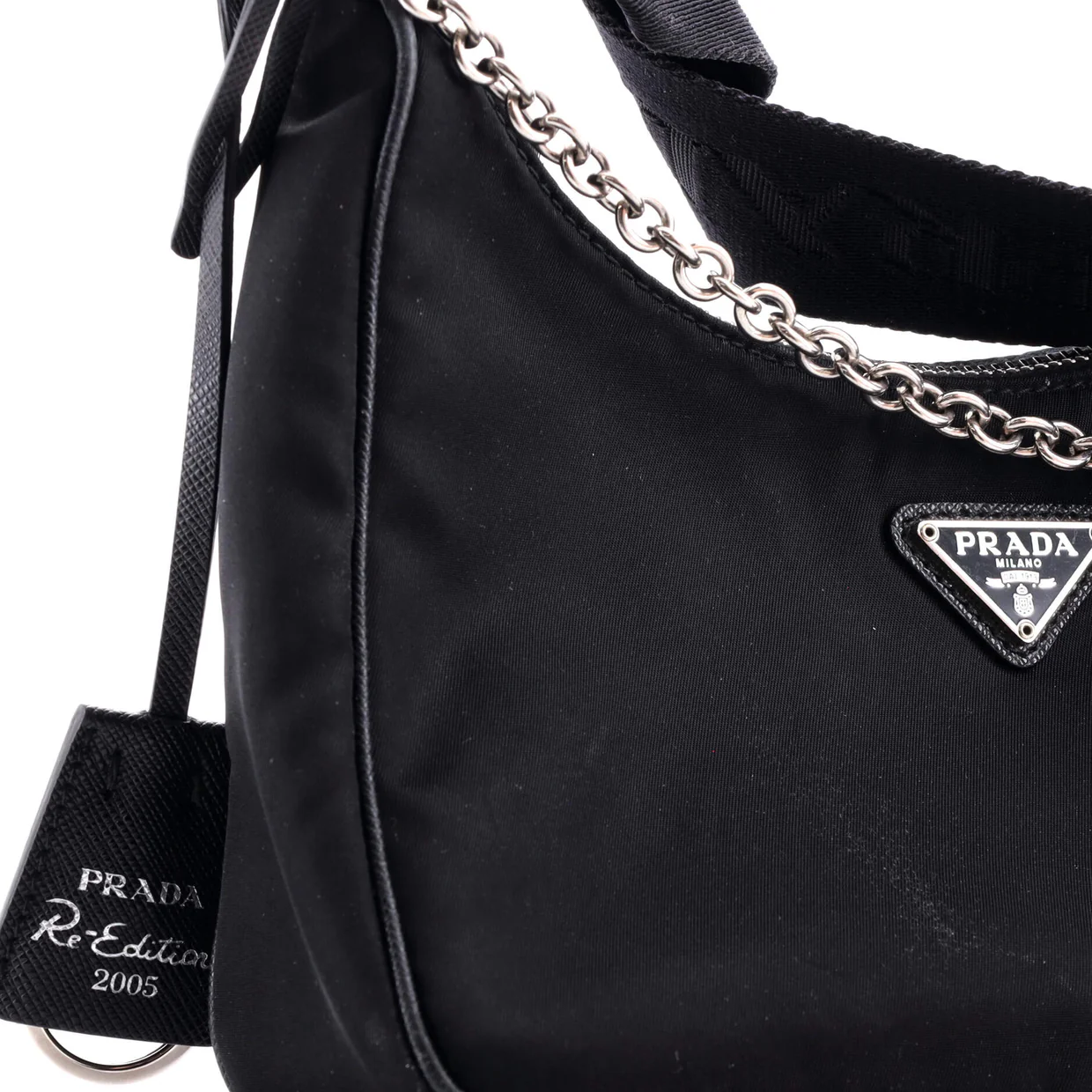 Re-Edition 2005 Shoulder Bag Tessuto Small - Deep Luxury