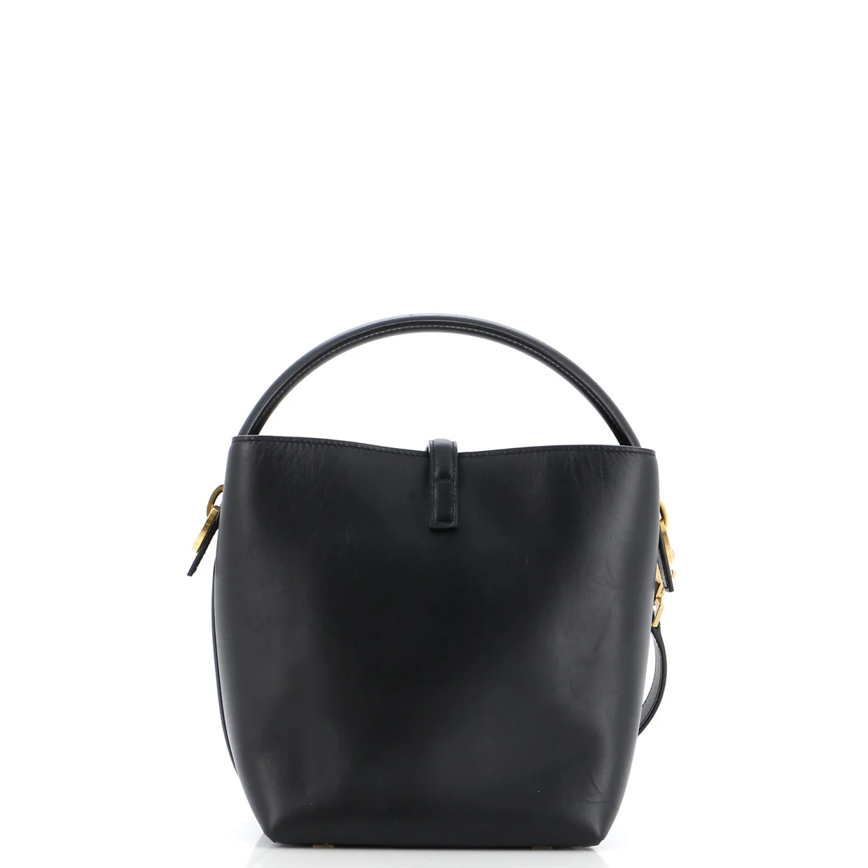 Le 37 Bucket Bag Leather Mini - Deep Luxury