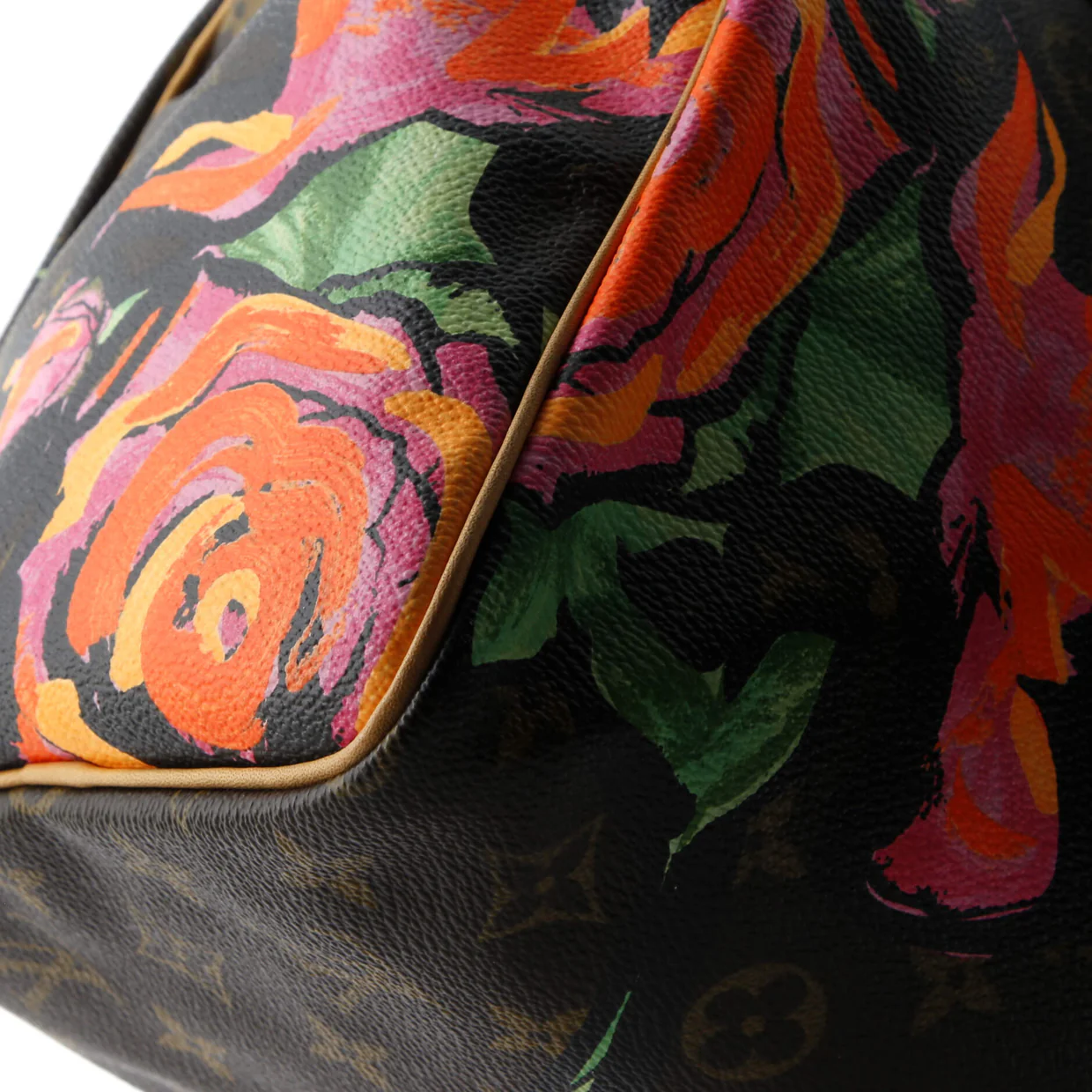 Speedy Handbag Limited Edition Monogram Roses 30 - Deep Luxury