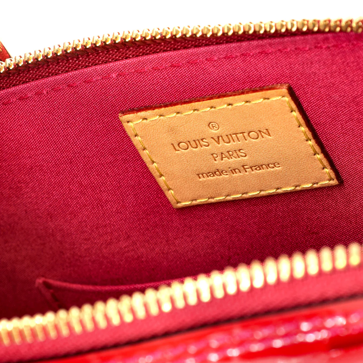 Alma Handbag Monogram Vernis BB - Deep Luxury