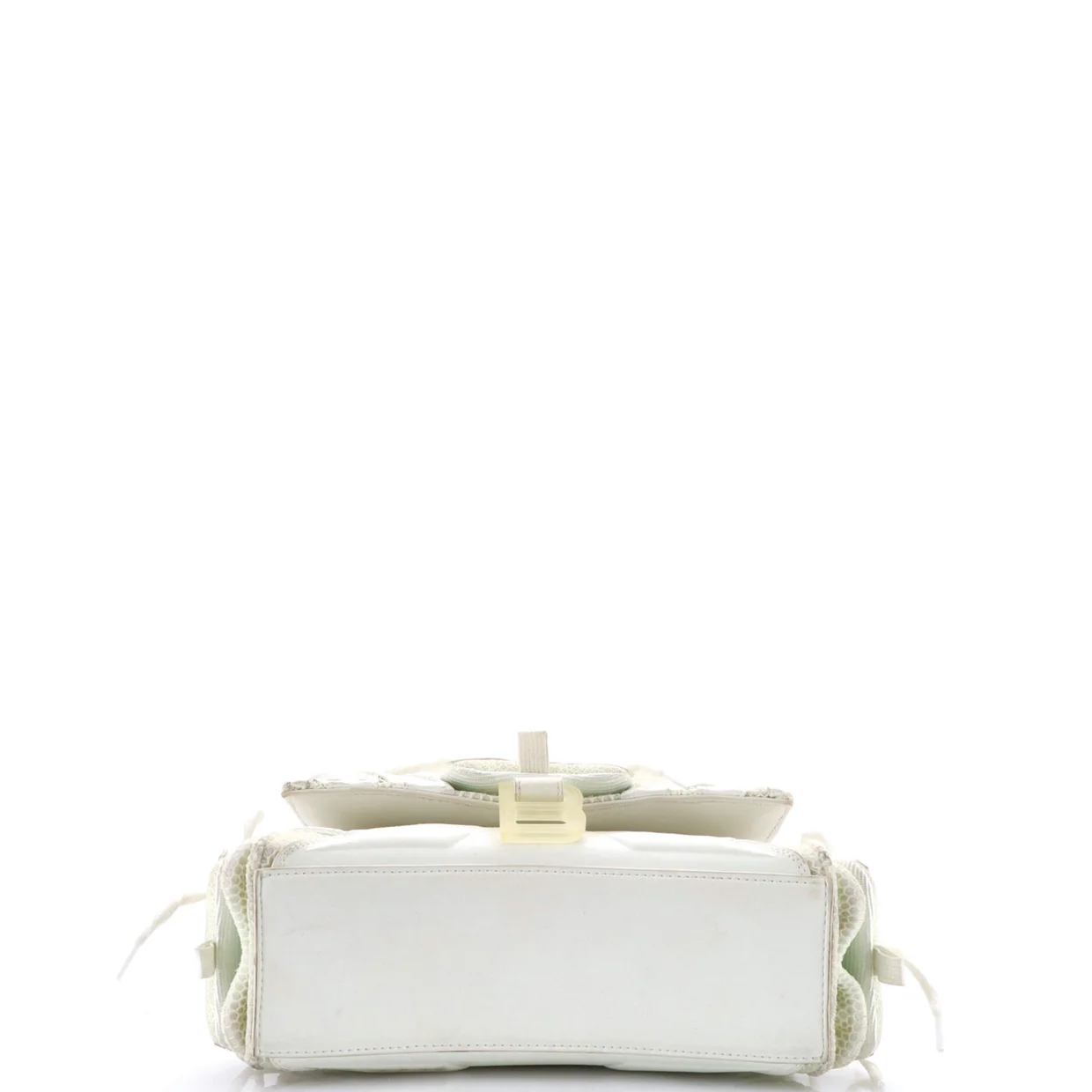 SneakerHead Top Handle Bag Mesh and Faux Leather Small - Deep Luxury