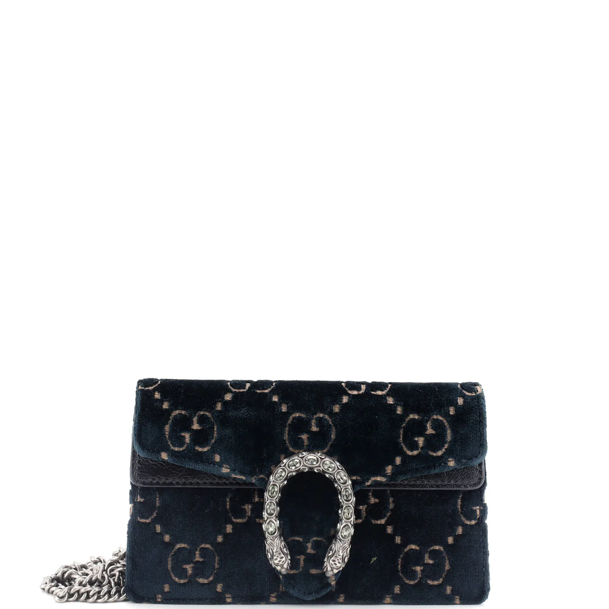 Dionysus Bag GG Velvet Super Mini - Deep Luxury