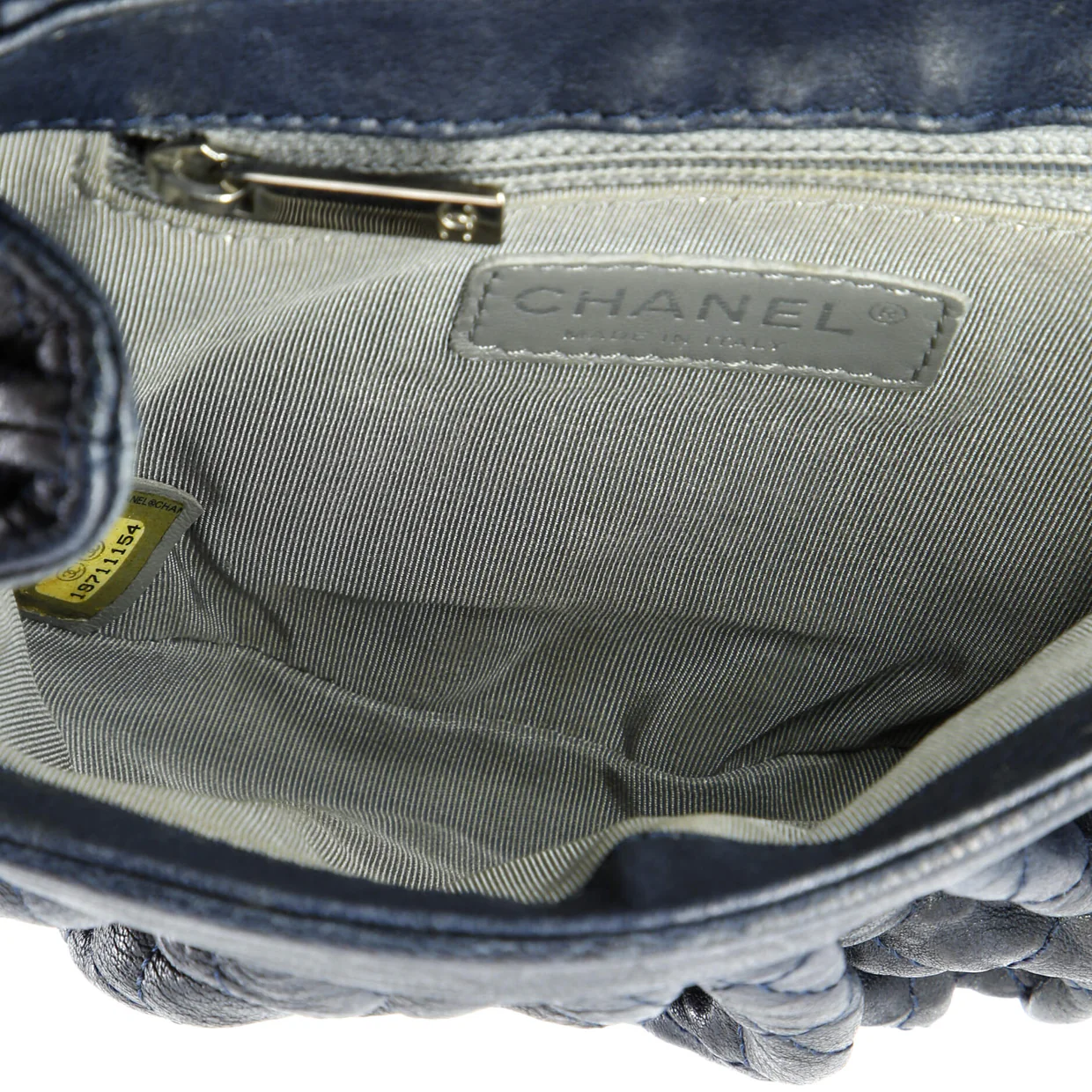 Chain Around Flap Bag Quilted Leather Small - Deep Luxury