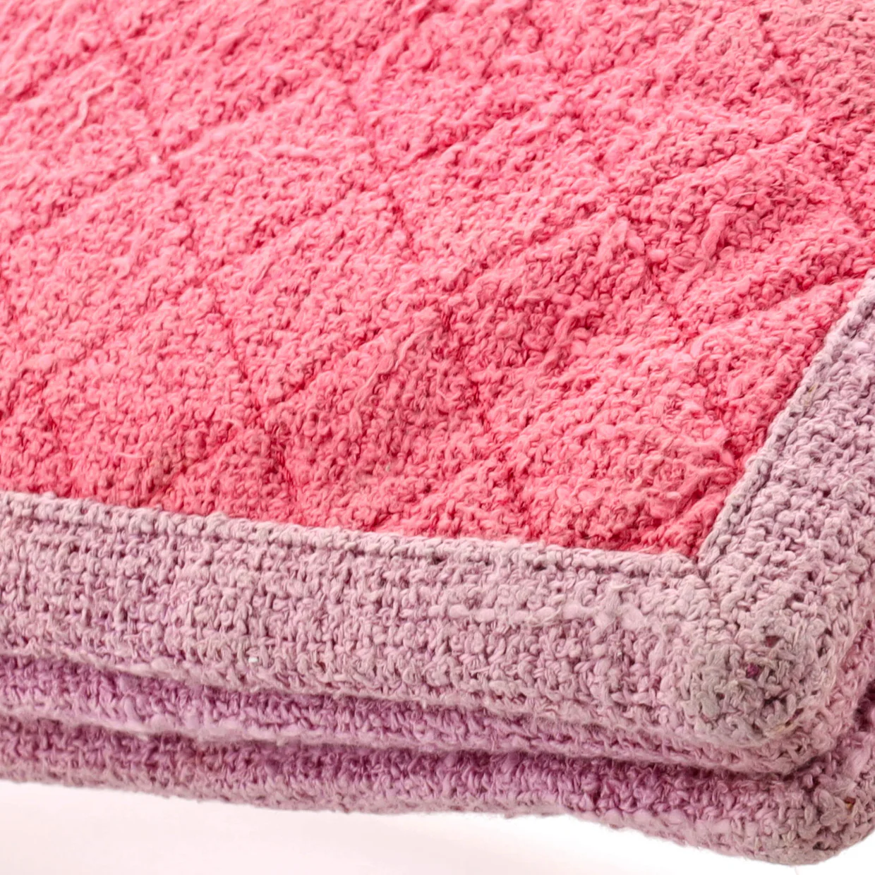 Two Tone Flap Bag Quilted Tweed Small - Deep Luxury