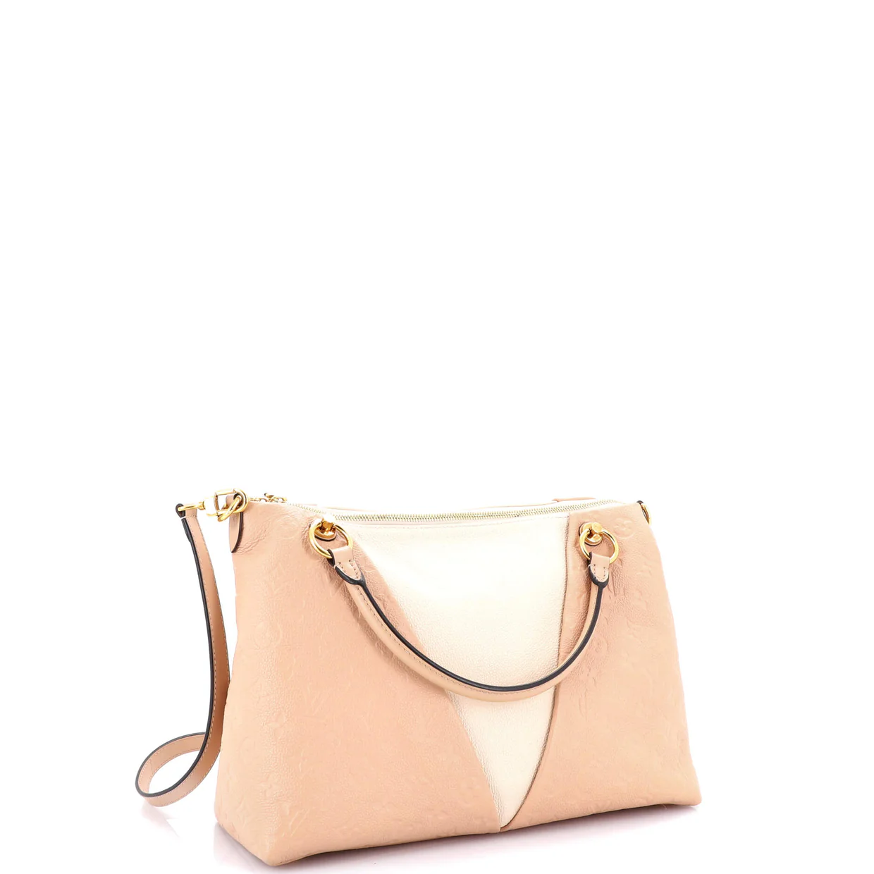 V Tote Monogram Empreinte Leather MM - Deep Luxury