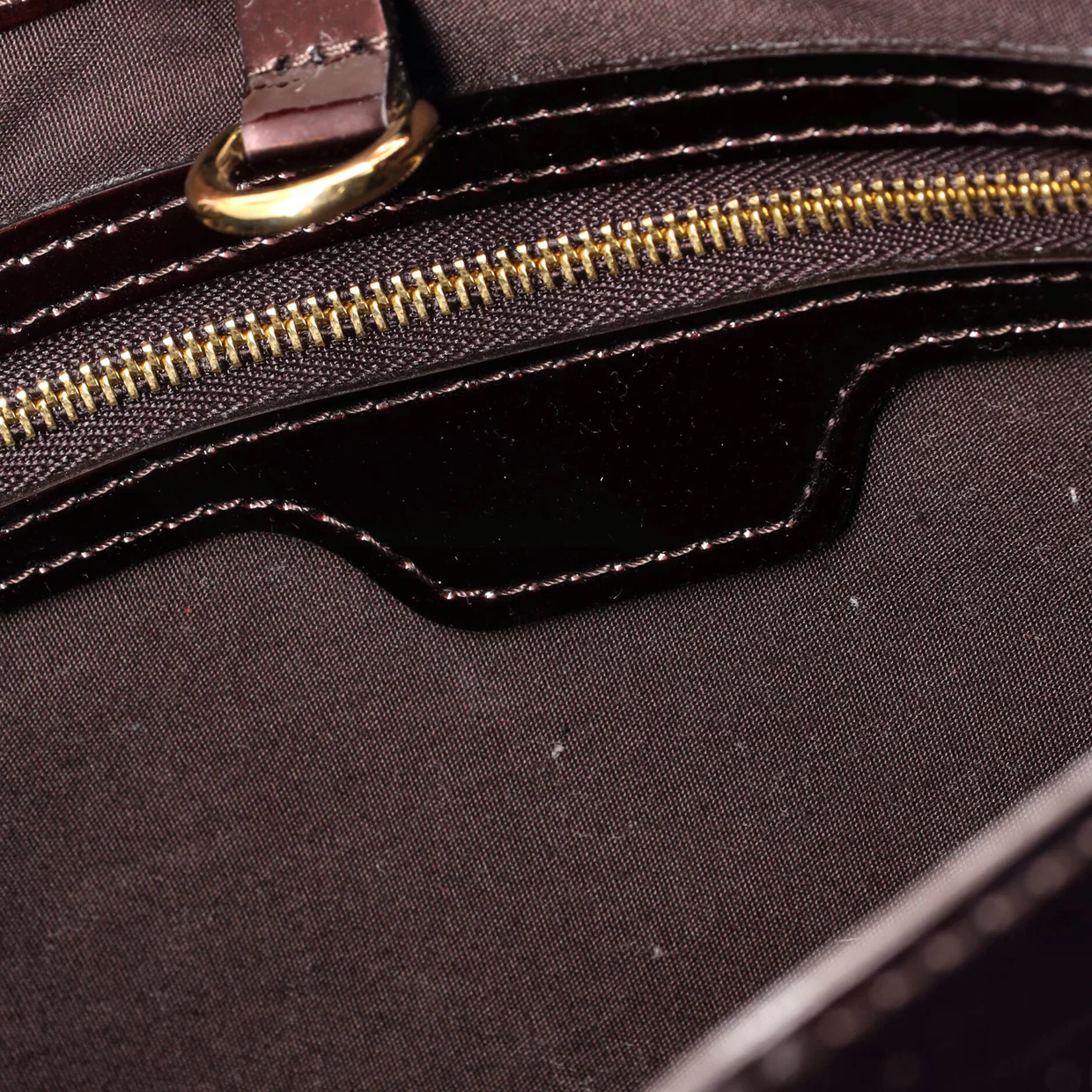 Wilshire Handbag Monogram Vernis PM - Deep Luxury
