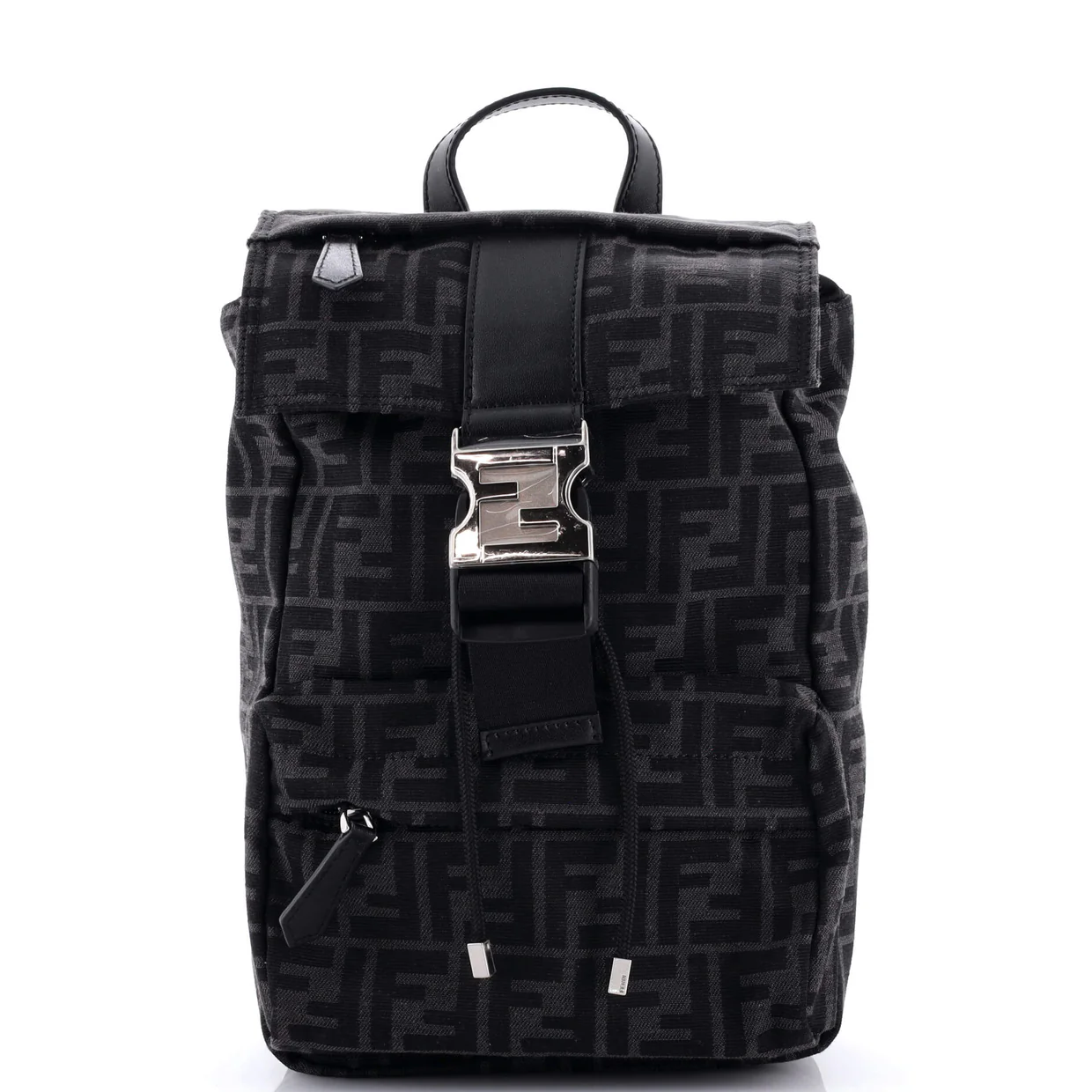 Fendiness Backpack Zucca Canvas Small - Deep Luxury
