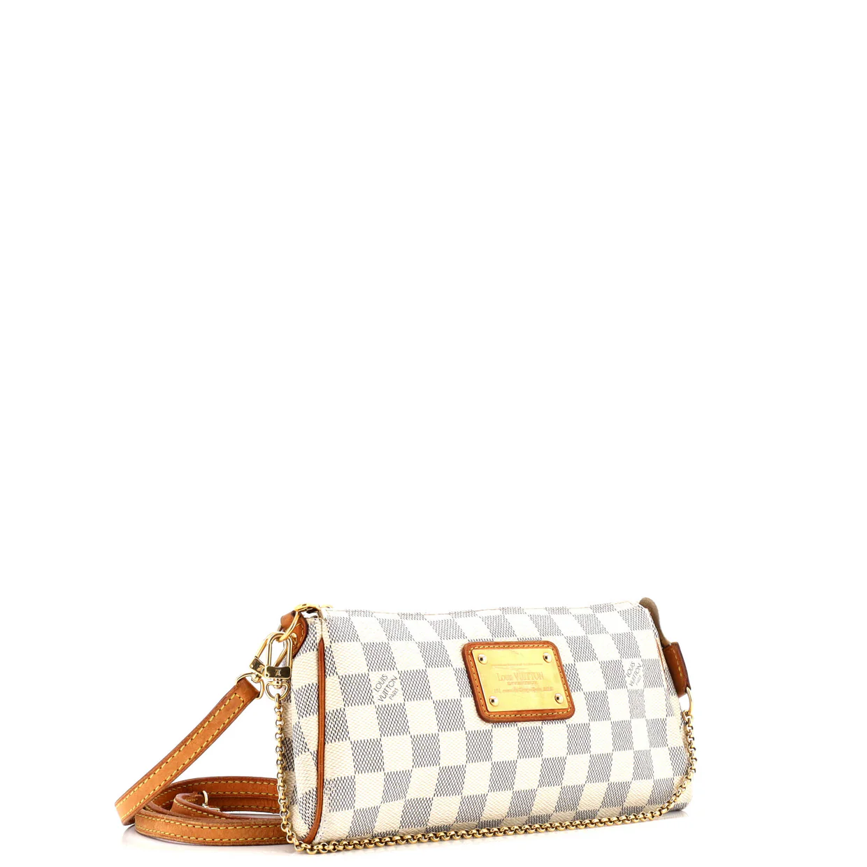 Eva Handbag Damier - Deep Luxury
