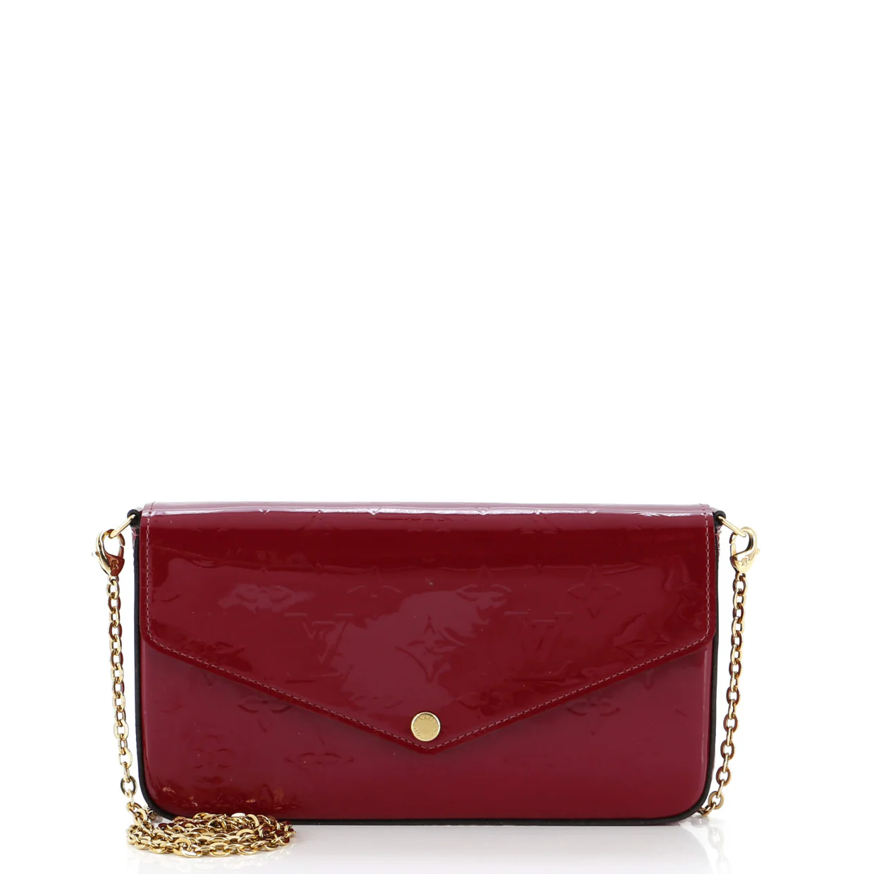 Felicie Pochette Monogram Vernis - Deep Luxury