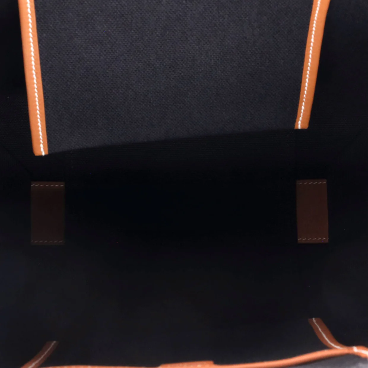 Etriviere Pocket Tote Toile and Leather 27 - Deep Luxury