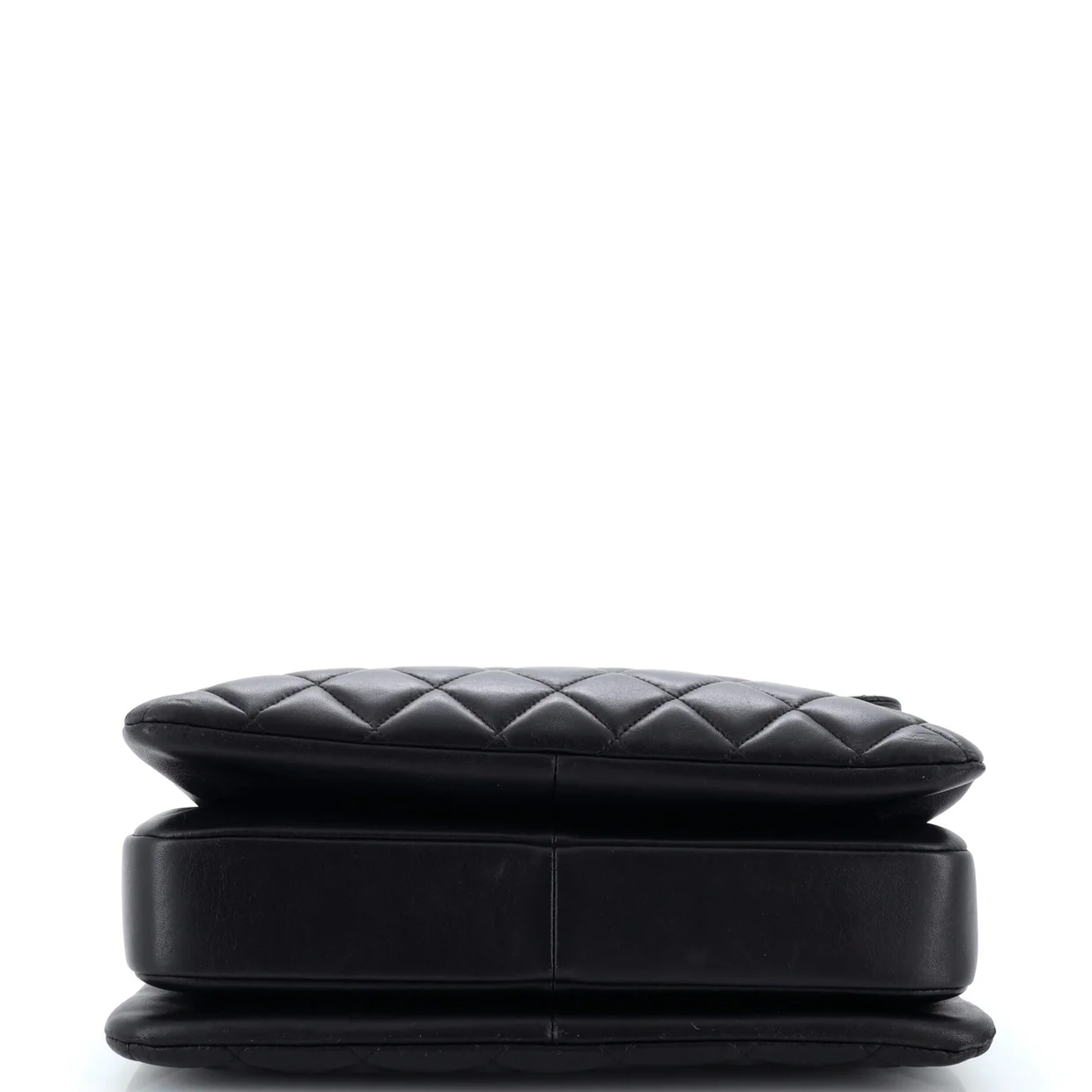 Trendy CC Top Handle Bag Quilted Lambskin Large - Deep Luxury