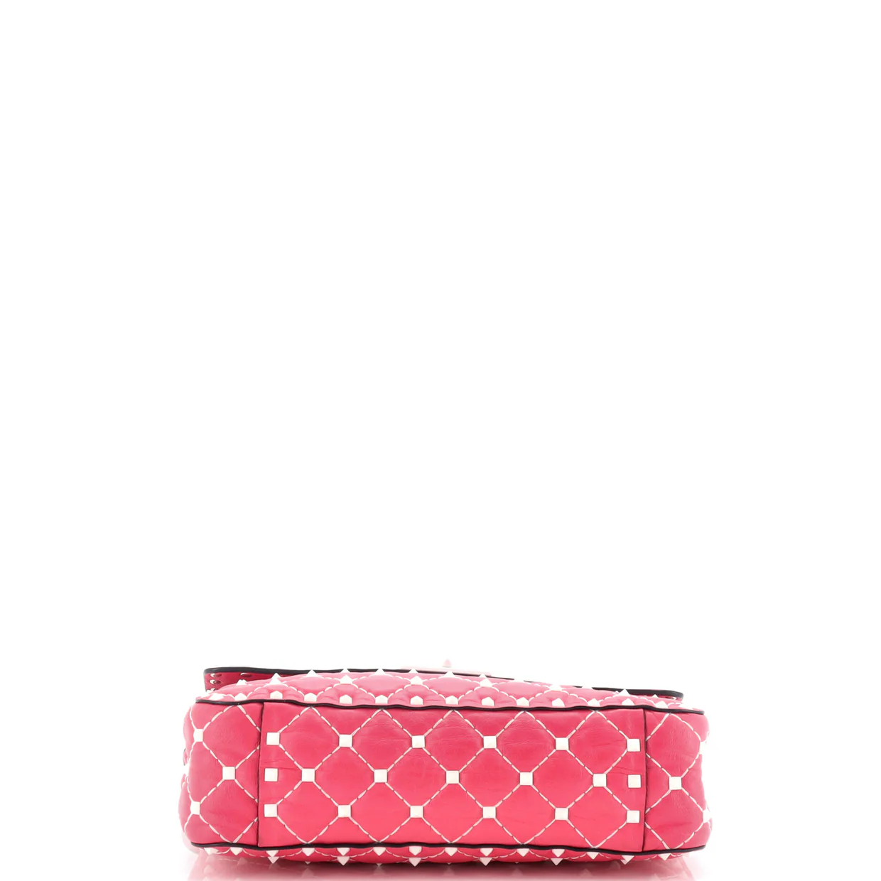 Free Rockstud Spike Flap Bag Quilted Leather Medium - Deep Luxury