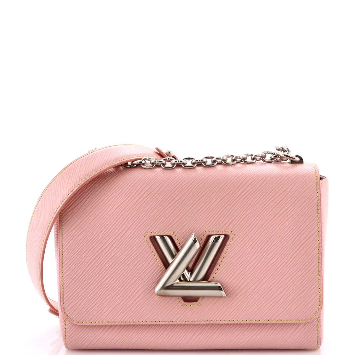 Twist Convertible Handbag Epi Leather MM - Deep Luxury