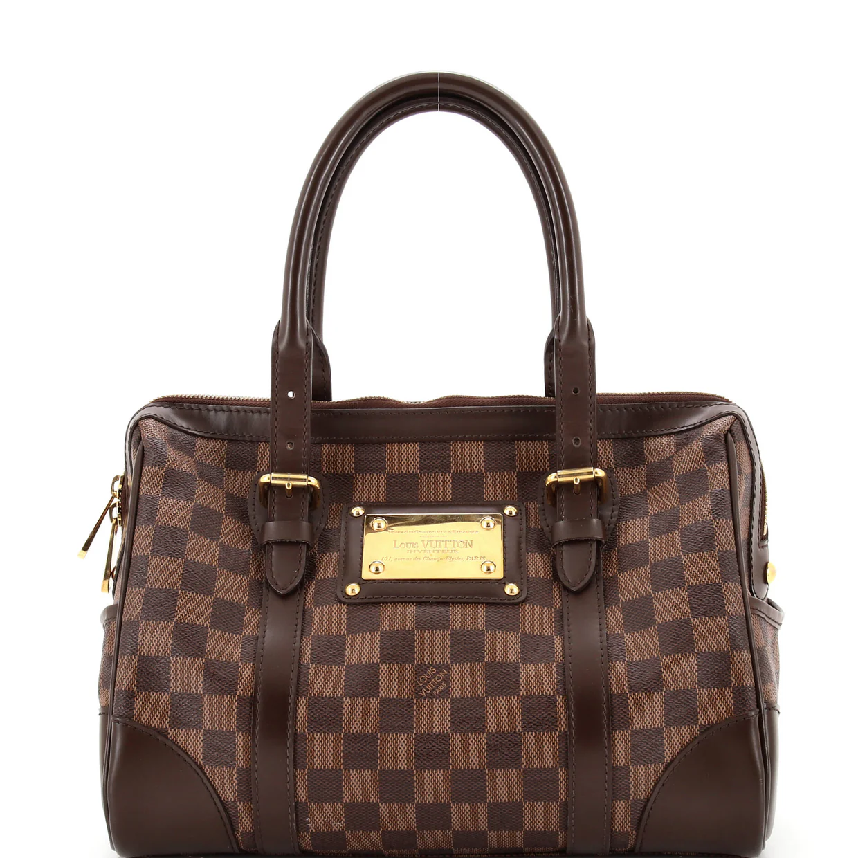 Berkeley Handbag Damier - Deep Luxury