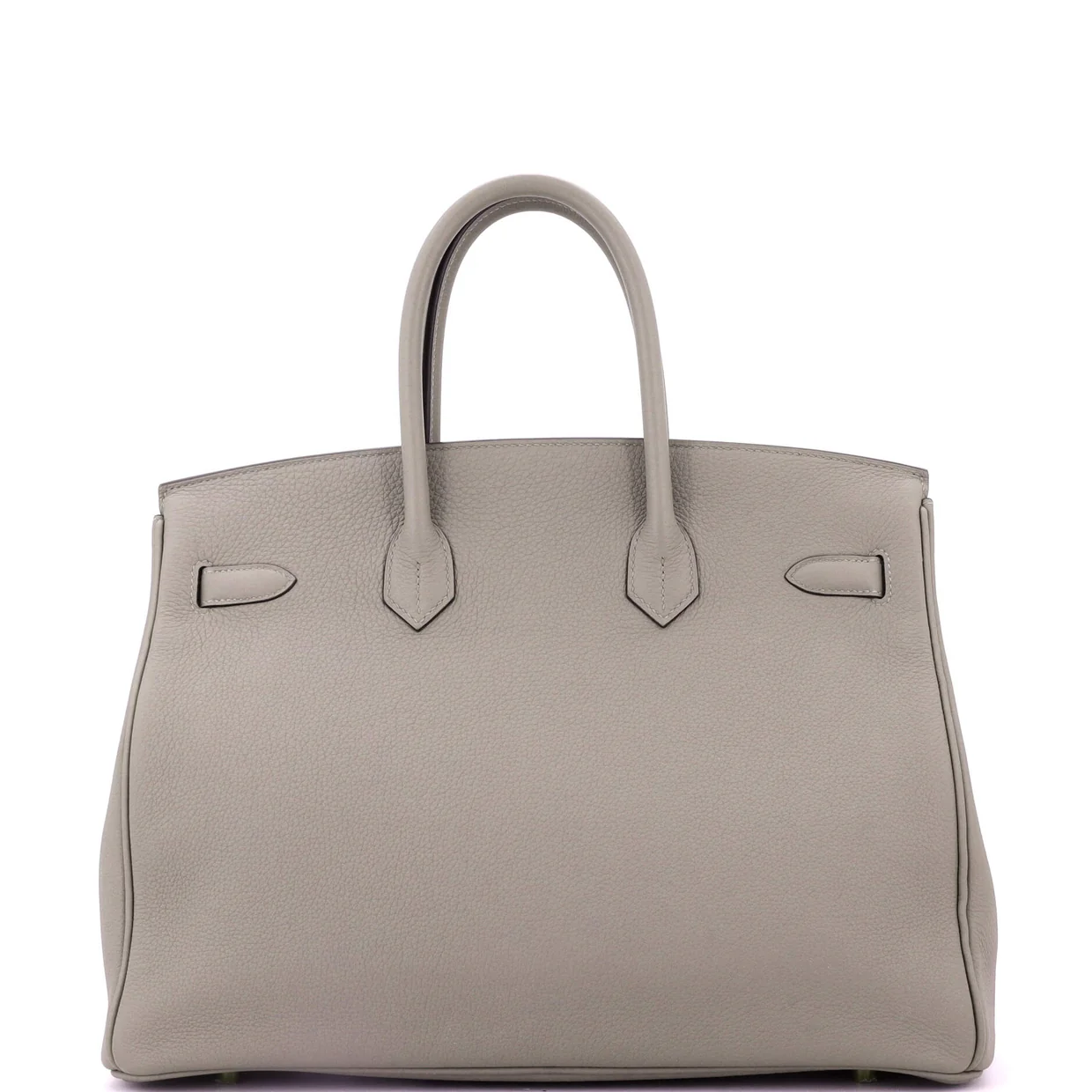 Birkin Handbag Grey Togo with Gold Hardware 35 - Deep Luxury