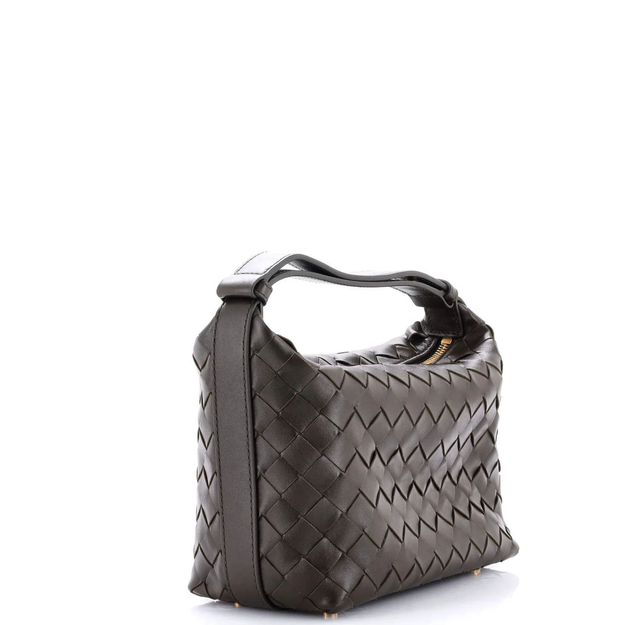 Wallace Shoulder Bag Intrecciato Nappa Mini - Deep Luxury