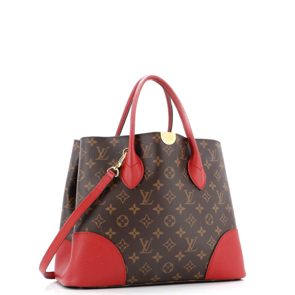 Flandrin Handbag Monogram Canvas and Leather - Deep Luxury