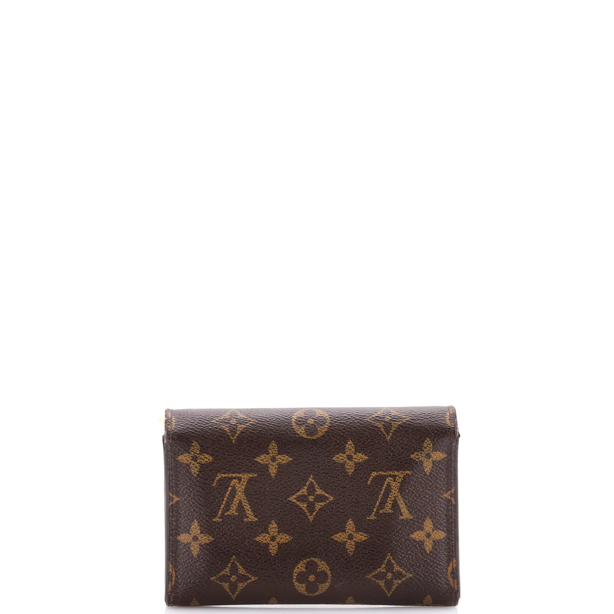 Compact Sarah Wallet Monogram Canvas - Deep Luxury
