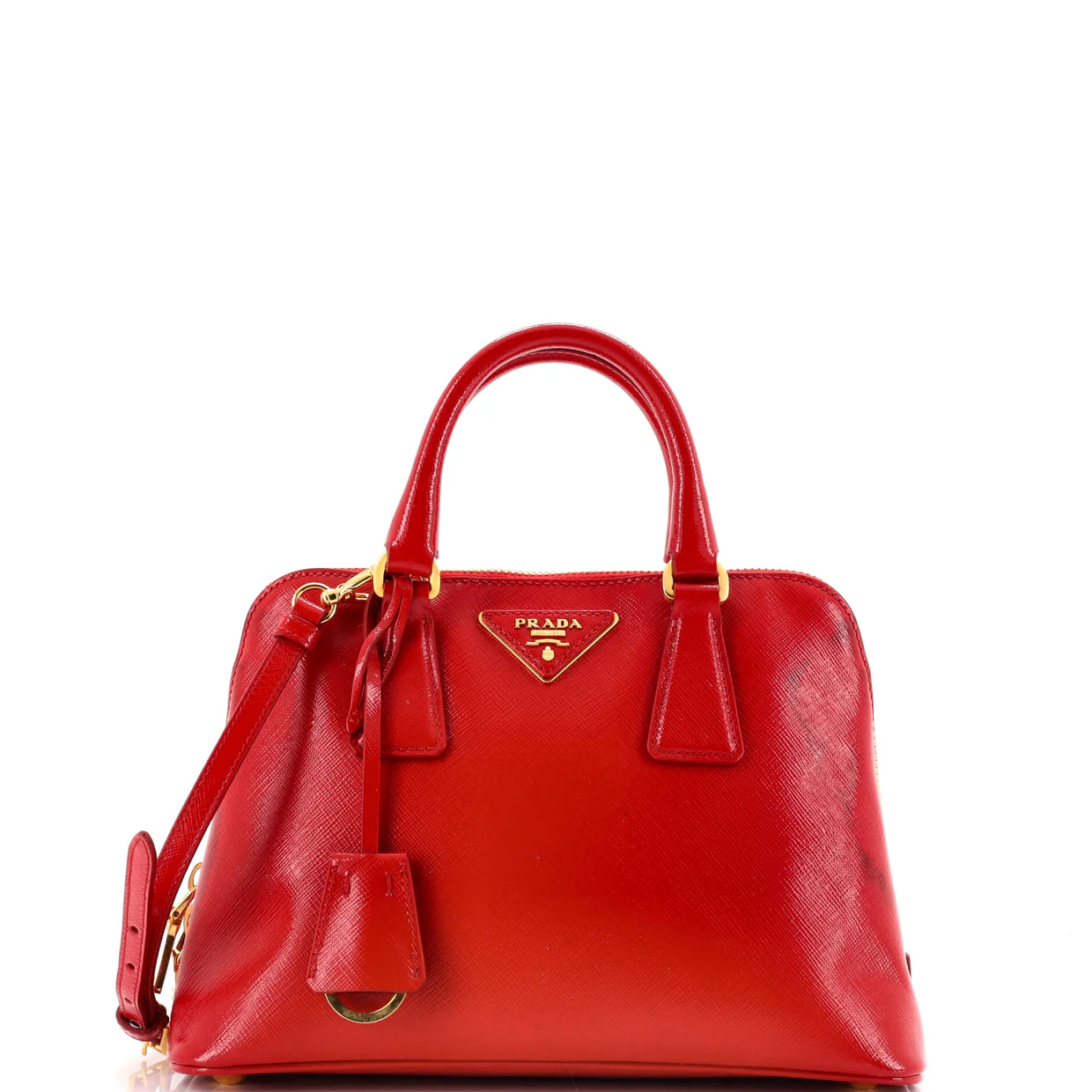 Promenade Bag Saffiano Leather Small - Deep Luxury