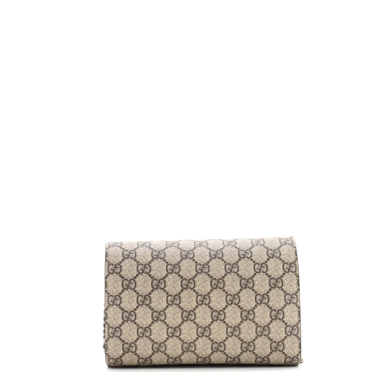 Dionysus Chain Wallet GG Coated Canvas Small - Deep Luxury