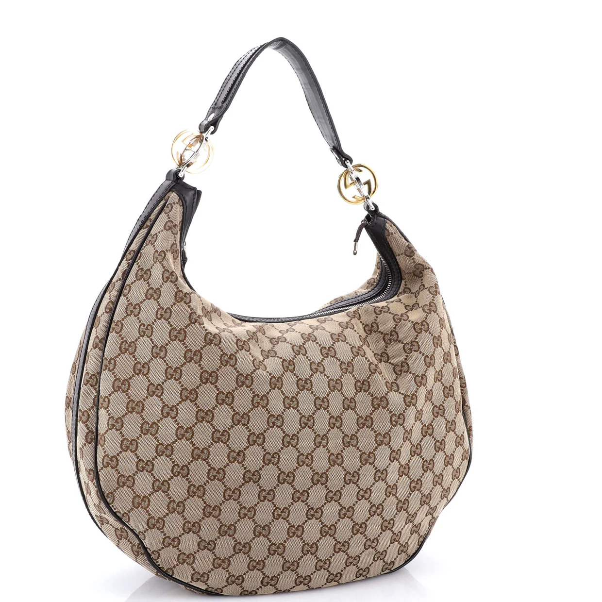 Twins Hobo GG Canvas Medium - Deep Luxury