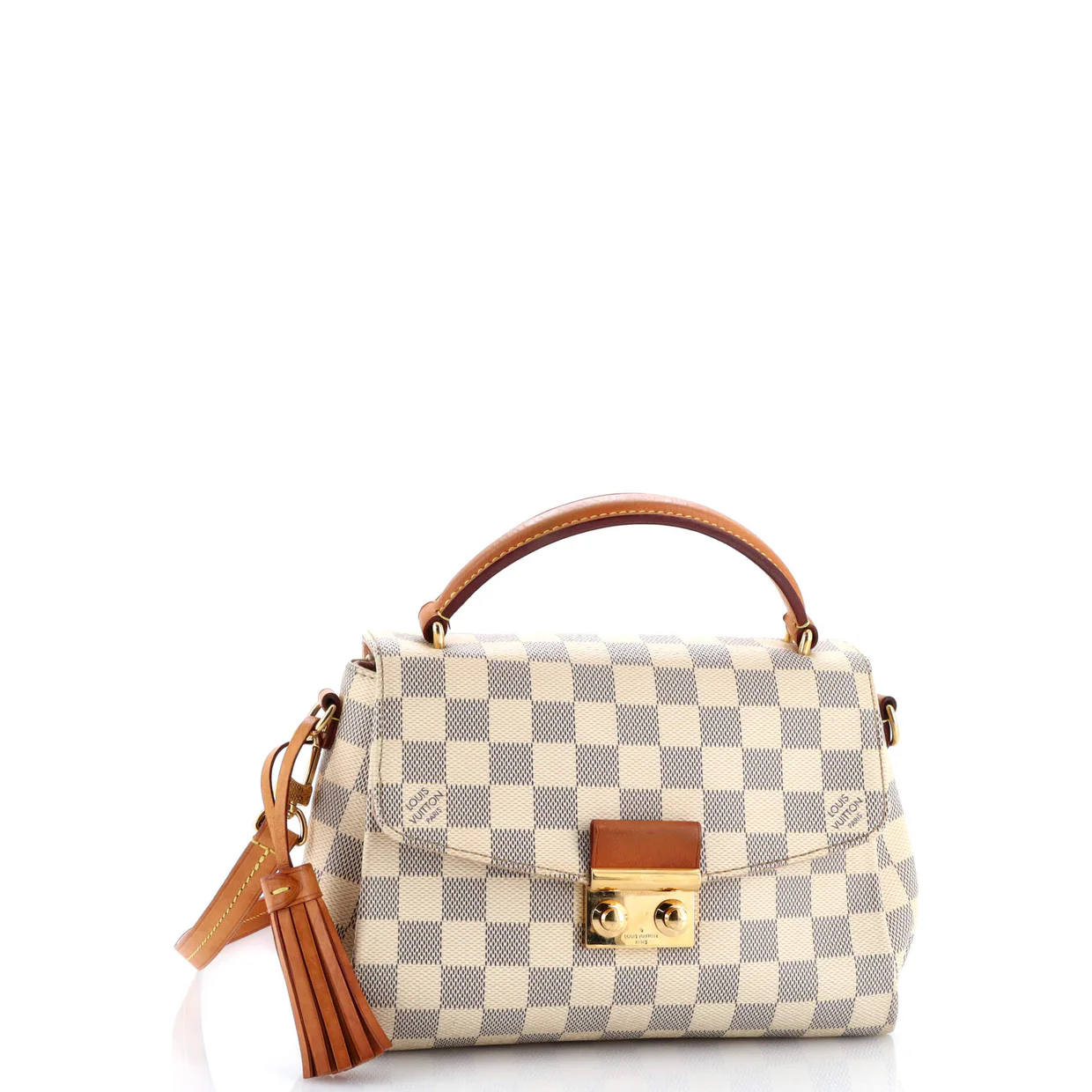 Croisette Handbag Damier - Deep Luxury