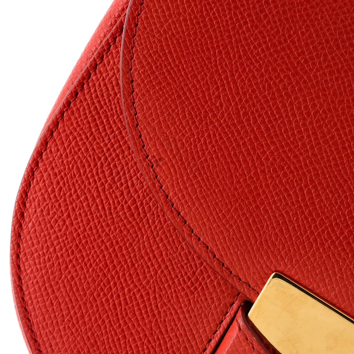 Trotteur Crossbody Bag Grainy Leather Small - Deep Luxury