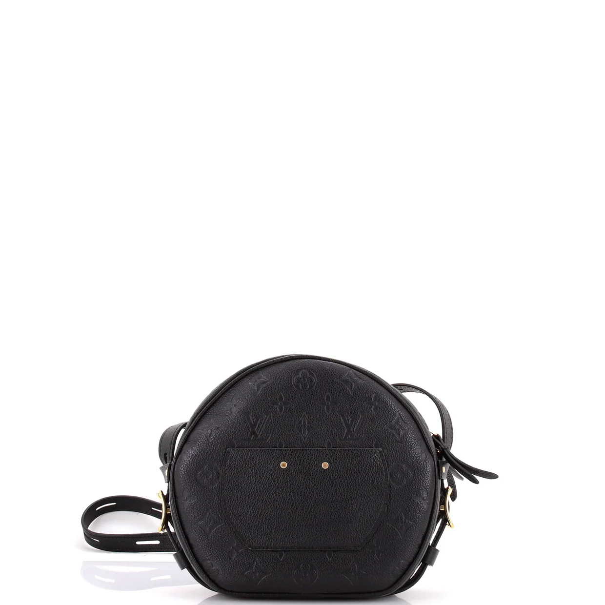 Boite Chapeau Souple Bag Monogram Empreinte Leather MM - Deep Luxury