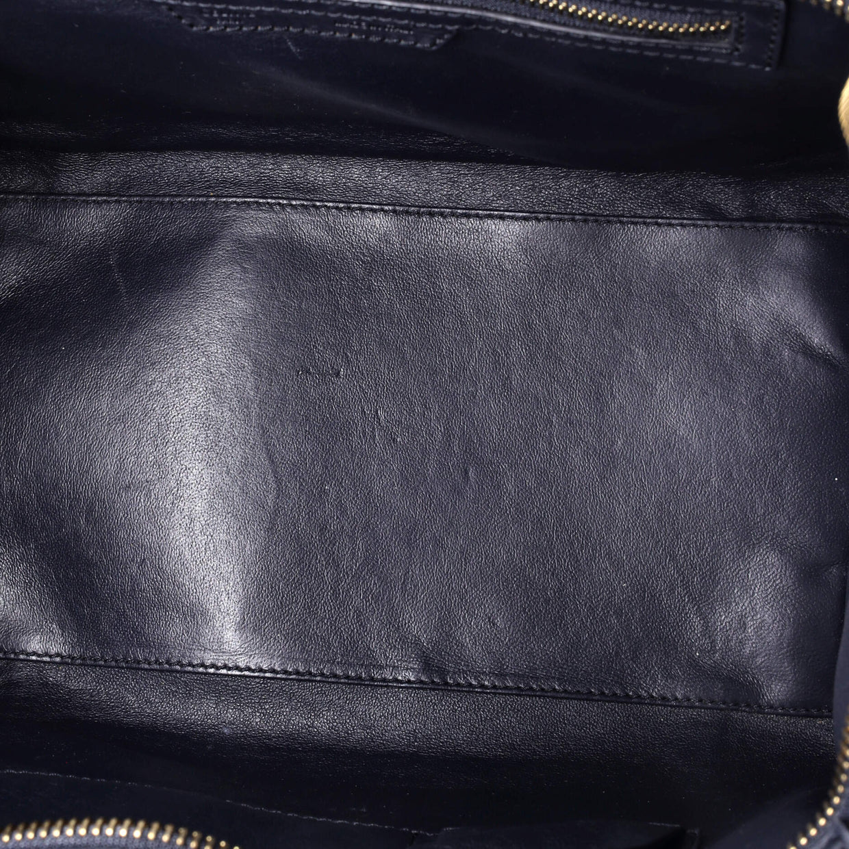 Luggage Bag Smooth Leather Mini - Deep Luxury