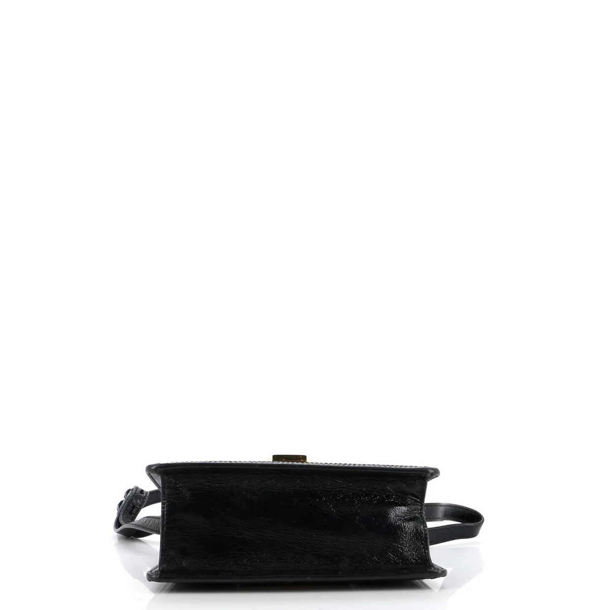 Sylvie Top Handle Bag GG Velvet Mini - Deep Luxury