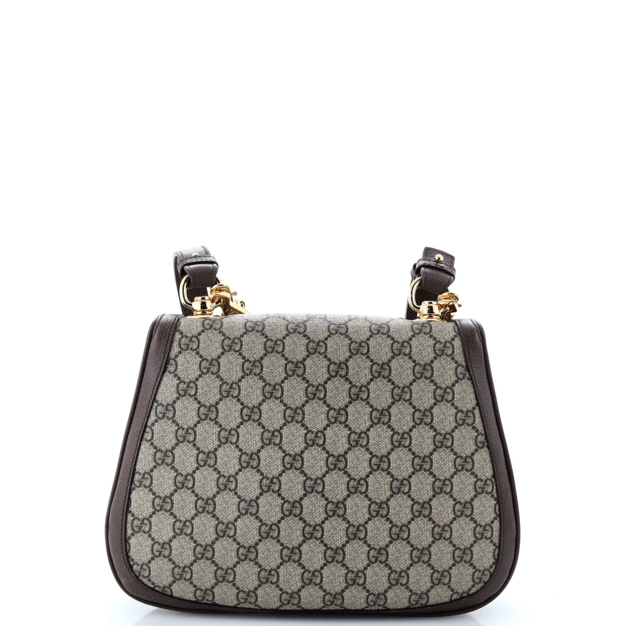 Blondie NM Top Handle Bag GG Coated Canvas Medium - Deep Luxury