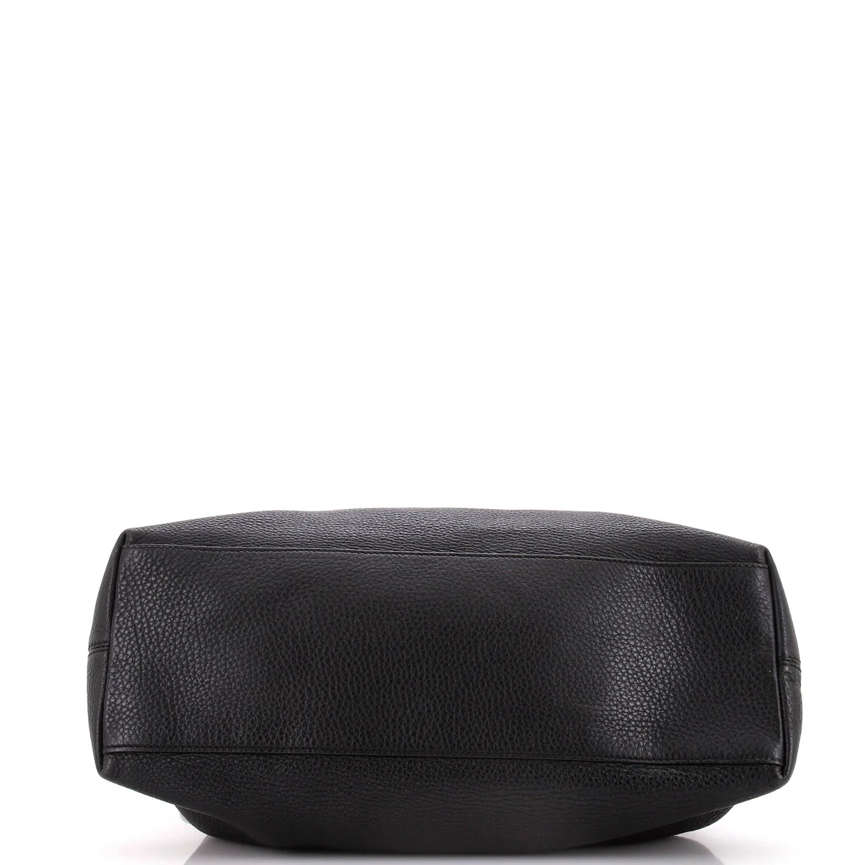 Soho Chain Strap Shoulder Bag Leather Large - Deep Luxury