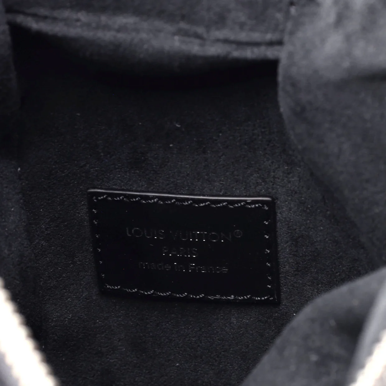 Side Trunk Handbag Debossed Monogram Leather MM - Deep Luxury