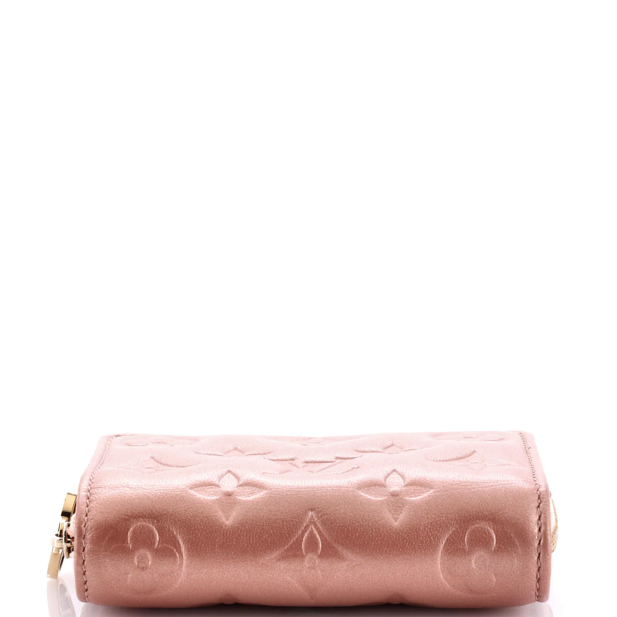 Coussin Lou Wallet Monogram Embossed Lambskin - Deep Luxury