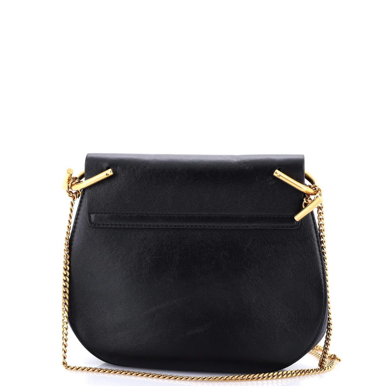 Drew Crossbody Bag Python and Leather Small - Deep Luxury