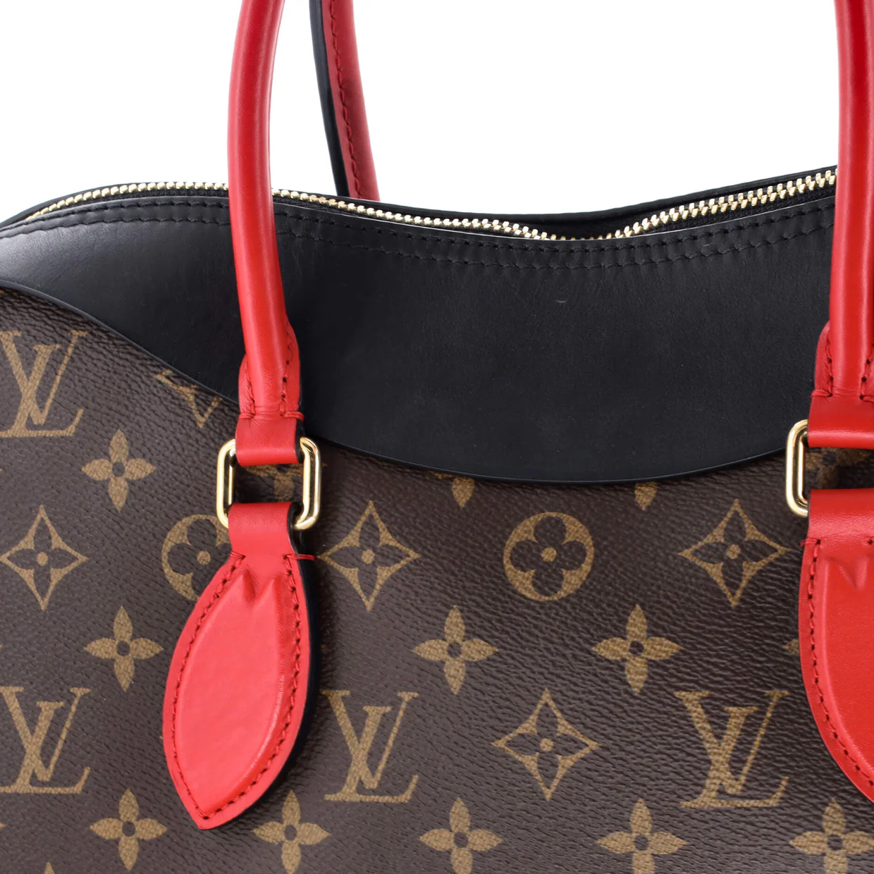 Tuileries Handbag Monogram Canvas with Leather - Deep Luxury