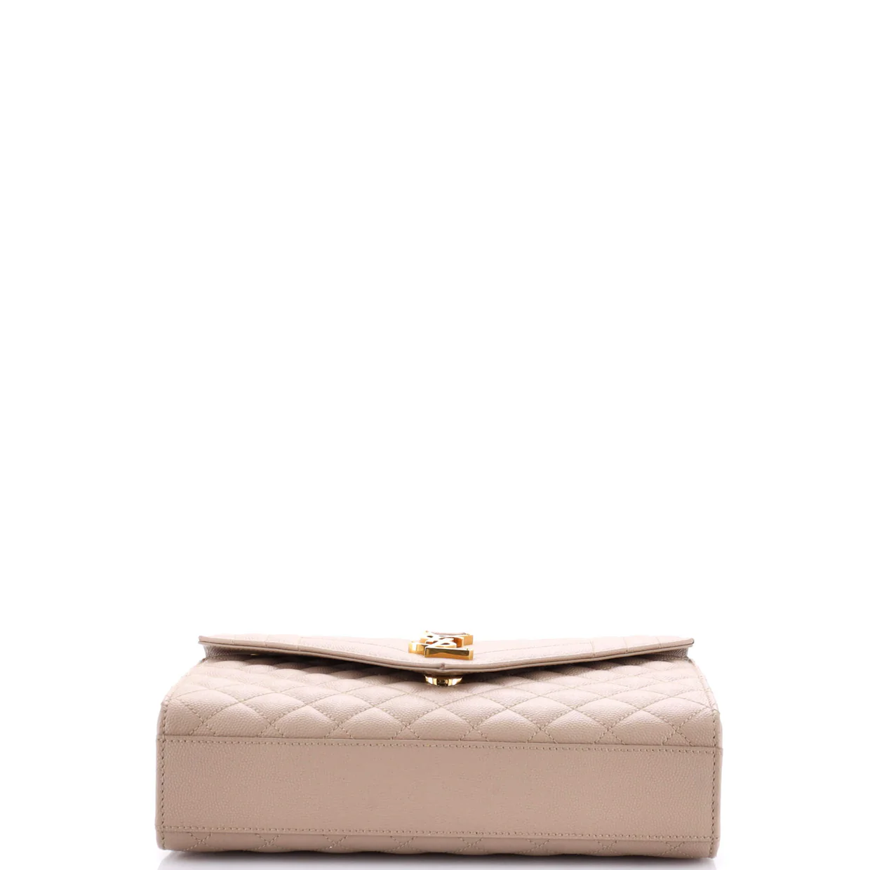 Classic Monogram Envelope Satchel Mixed Matelasse Leather Medium - Deep Luxury