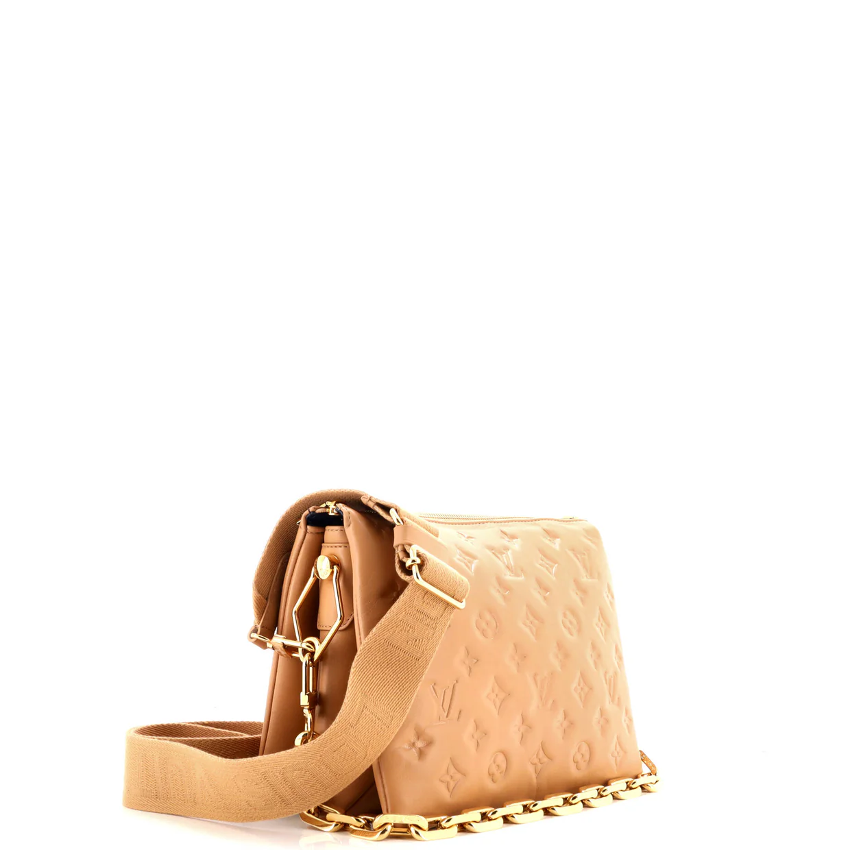 Coussin Bag Monogram Embossed Lambskin PM - Deep Luxury